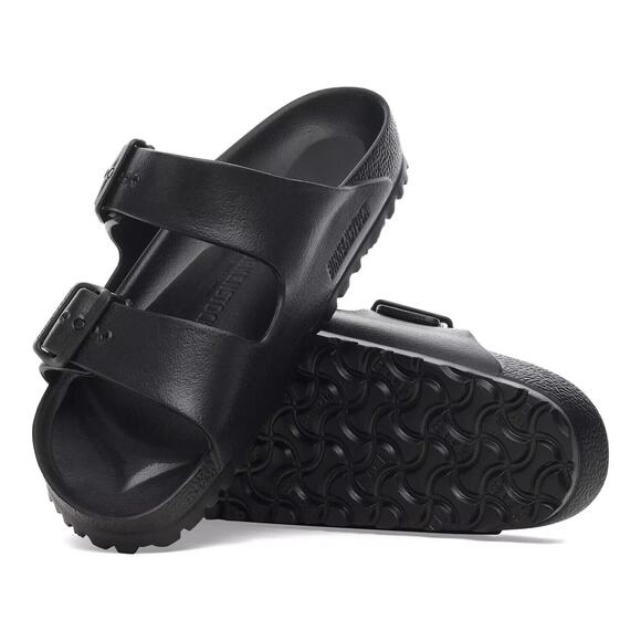 Birkenstock‎ Arizona Essentials EVA Slide Men\'s Sandal BLACK Medium/Narrow main image 3